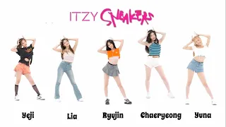 ITZY - 'SNEAKERS' (DANCE COMPARISON) | YEJI vs LIA vs RYUJIN vs CHAERYEONG vs YUNA