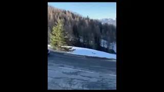 WRC Adrien formaux crash. Monte Carlo 2022