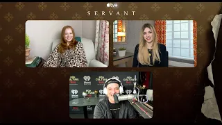 Lauren Ambrose & Nell Tiger Free talk Servant Season 3 with Kyle McMahon on Pop Culture Weekly