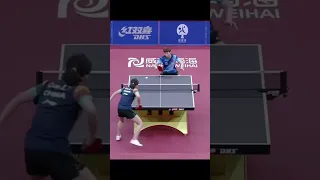 Chen Xingtong vs Wang Manyu #tenismeja #pingpong #tabletennisplayer #tabletennis #shorts