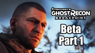 Ghost Recon Breakpoint (2019) PS4 PRO Gameplay Beta Walkthrough Part 1 (No Commentary)