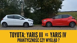 Toyota Yaris IV kontra Yaris III - piękny wygląd czy praktyczne nadwozie?