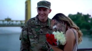 SOLDIER SURPRISES FIANCÉE AFTER LONG DEPLOYMENT!!! - 1004644