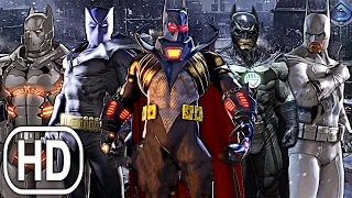 Justice League Batman: Arkham Origins - All Batman Suits / Skins
