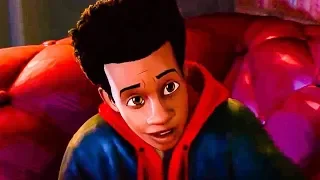 Spider-Man Into The Spiderverse ‘Shoulder Touch Scene’’ Movie Clip (2018) HD