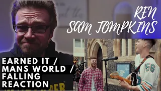 FIRST TIME HEARING - REN & SAM TOMPKINS - EARNED IT, MANS WORLD & FALLING | REACTION