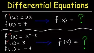 Finding Particular Solutions of Differential Equations Given Initial Conditions