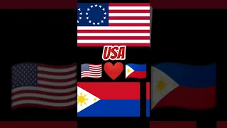 Countries that support Philippines!🇵🇭❤️ #phillipines #trend #shorts #country #countries