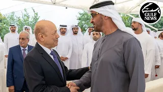 UAE President meets Chairman of Yemen’s Presidential Leadership Council