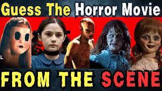 Scary Movie Quiz: Guess Horror Movies From The Scene | 50 Questions