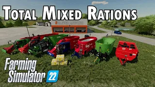 Making Total Mixed Rations in Farming Simulator 22