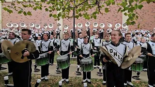 Ohio University Marching 110 "Jersey Boys" Halftime Show Skull Session - Homecoming 2023
