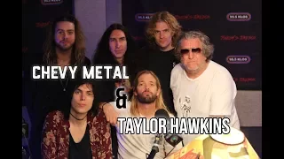 Taylor Hawkins and Chevy Metal In-studio on Jonesy's Jukebox (Full)