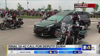 10-42 final radio call played for Marion County Sheriff’s Deputy John Durm