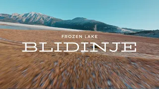 FPV | Zaleđeno jezero Blidinje | Frozen lake Blidinje