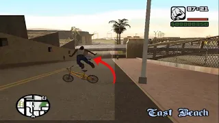 GTA San Andreas Funny (Fails in bike HD720p) gta san andreas bicycle accident || Short