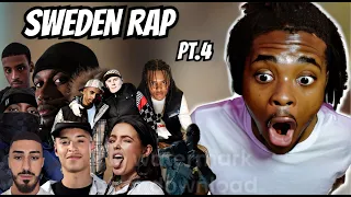 REACTING TO SWEDISH RAP (5ifty, Yasin, Antwan, K27, DIZZY, Einar) PT.4 || SWEDEN!!! (SWEDISH RAP)