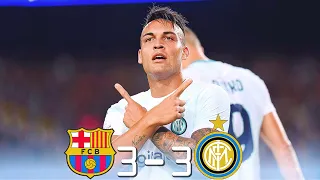 Barcelona 3 - 3 Inter ● UCL 2022 | All Goals & Extended Highlights