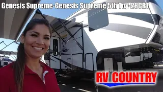 Genesis Supreme-Genesis Supreme 5th Toy-28CRT - by RV Country of Fresno CA, Mesa AZ, Fife WA, Mt. Ve