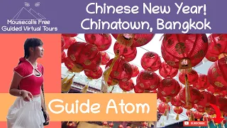 4K 🧧🐉 2024 Chinese New Year Bangkok Chinatown (Yaowarat) Thailand: Exploring the Festive Magic