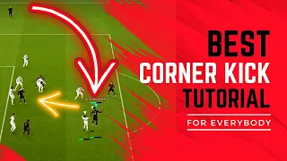 Most easy & effective Corner Kick Tutorial - eFootball 2023 by Mednasah