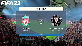 FIFA 23 | Liverpool vs Inter Miami - Club Friendly - Full Match & Gameplay