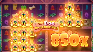 INSANE 850x WIN ON DOG HOUSE MULTIHOLD!! (bonus buys)