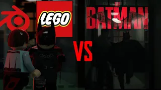 The Batman: Chase Scene Shot LEGO vs ORIGINAL comparison