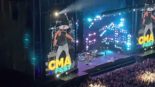Luke Bryan singing Country Girl(Shake it for me) - CMA Fest ‘22