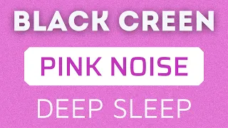 PINK NOISE 24 Hours, BLACK SCREEN, Relax Your Mind, Reduce Blood Pressure, Deep Sleep