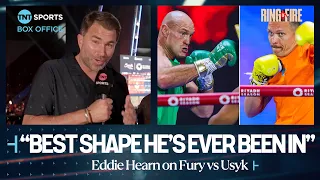 Eddie Hearn admits Fury's enhanced fitness could be the game changer against Usyk! | #RingOfFire 🇸🇦
