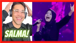Music Producer reacts to Salma - Love Me Like You Do Indonesian Idol 2023
