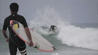 Filipe Toledo, Jack Robinson and other pros SURFING Trestles