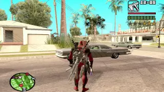 Deadpool in GTA San Andreas!