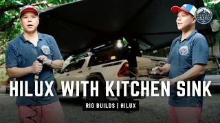 HILUX with a KITCHEN SINK | RIG BUILDS