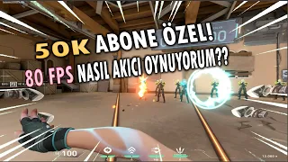 abi 80fps nasıl akıcı oynuyorsun?🤔| 50K ABONE ÖZEL TÜM AYARLARIM!🤡