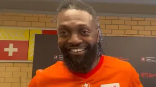 Emmanuel Adebayor interview Legends Cup 2023 | Эммануэль Адебайор про Кубок Легенд и Алекса Глеба