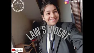 First day student of law college. #Trending #lawstudent