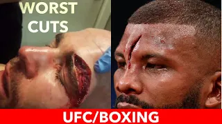 WORST CUTS In UFC/BOXING