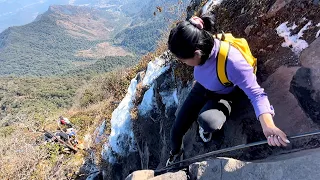 Descending the Ridge of Mt. JAPFU , NAGALAND