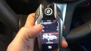 New BMW X5 smart display key