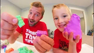 FATHER SON PLAY-DOH LEGO'S!? / Mad Mattr!