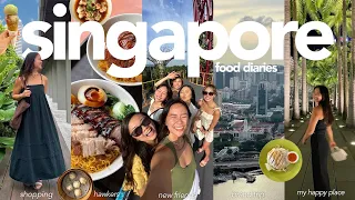 SINGAPORE FOOD DIARIES | toxic Asian beauty ideals, imposter syndrome + bad body image | brand trip🥹