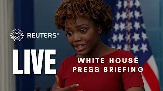 LIVE: White House Press Secretary Karine Jean-Pierre holds briefing