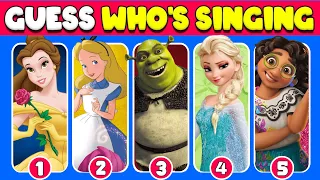 "Disney Song Mystery: Can You Guess Who's Singing?"