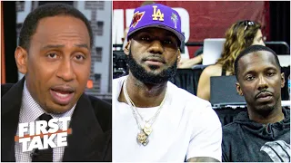 Stephen A. reacts to an anonymous agent throwing shade at Rich Paul & LeBron | First Take