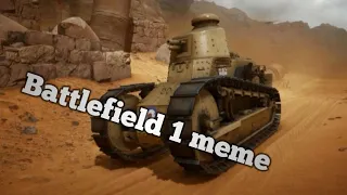 Battlefield 1 tank meme