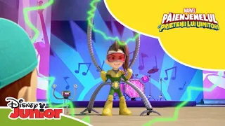 🥁 Hipno-ritmul | Păienjenelul Marvel și prietenii lui uimitori | Disney Junior România