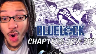 Blue Lock Manga Reading: GERMANY VS ITALY!!! ISAGI SCORES HIS FIRST NEL GOAL?! - Chapters 209-213