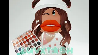 My makeup routine in roblox 🥺👉🏽👈🏽 ||VERY ASTHEDIC 😰
